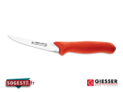 Couteau à désosser GIESSER PRIMELINE lame courbée rigide 13 ou 15 cm